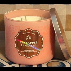 Bath and Body Works Pineapple Pancakes 3 Wick Candle